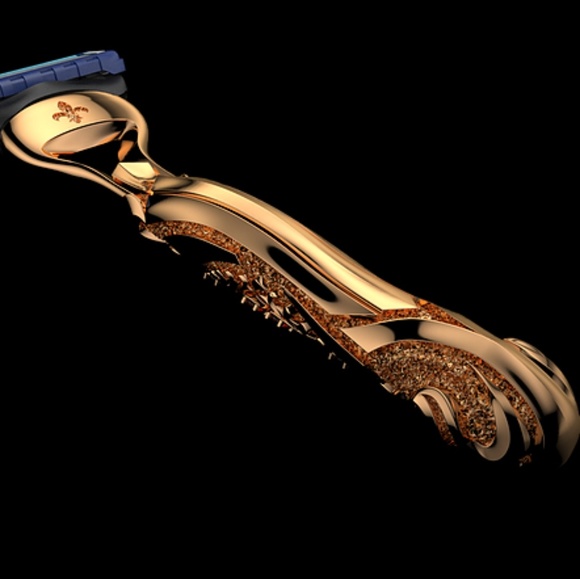 GOLDEN RAZOR - HERALDIC - Picture 2 of 3